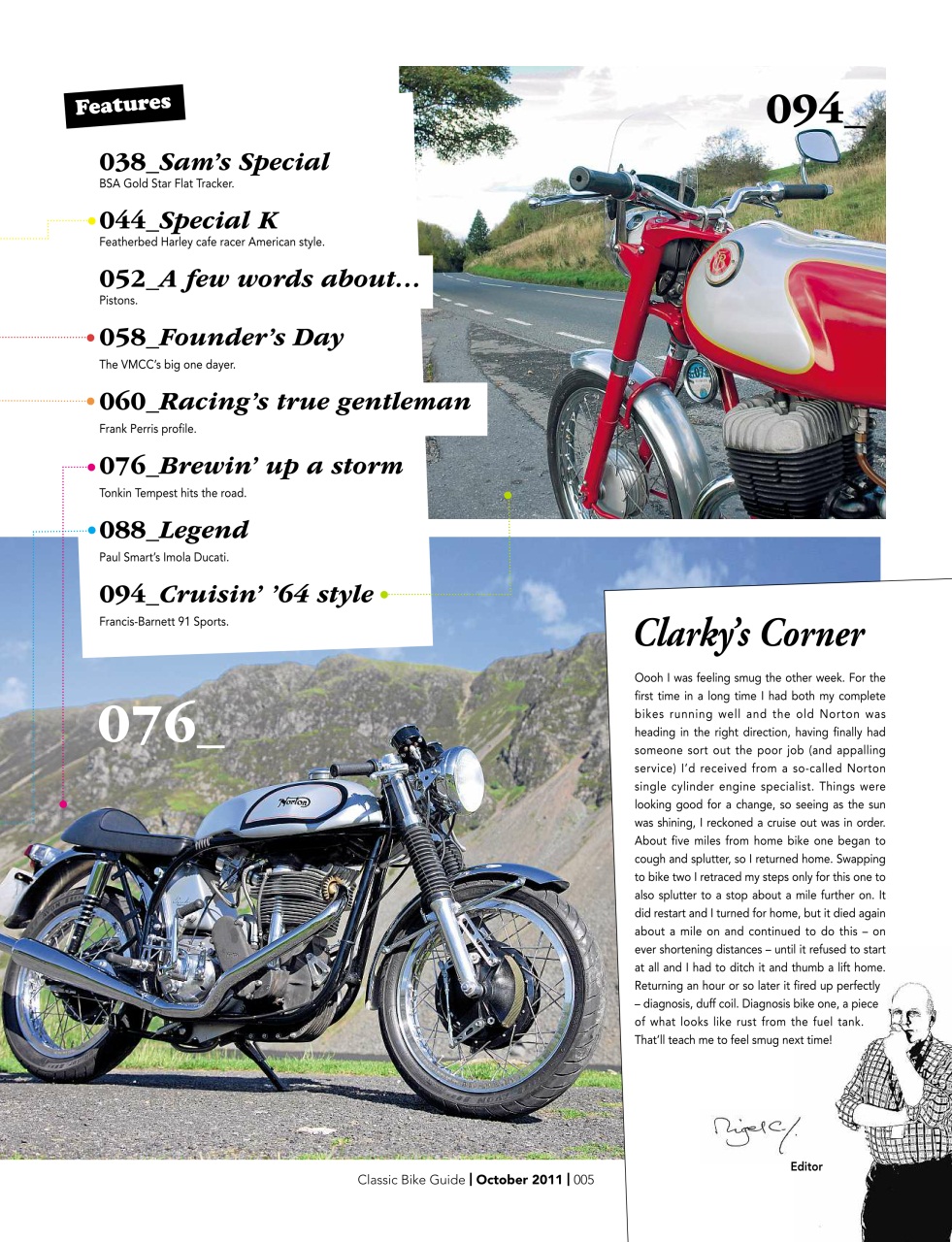 Classic Bike Guide Preview Pages