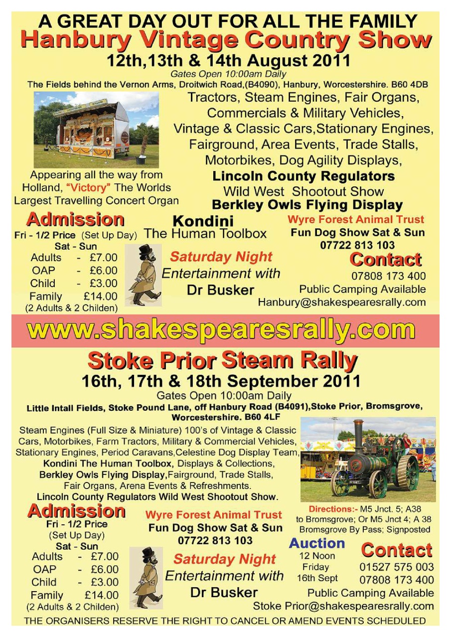 Old Glory Magazine Preview Pages