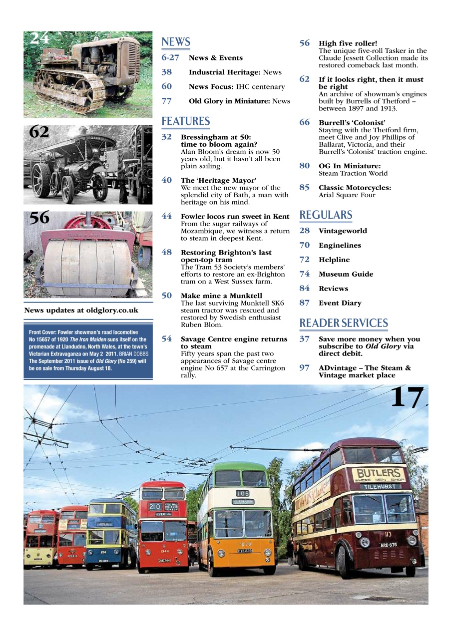 Old Glory Magazine Preview Pages