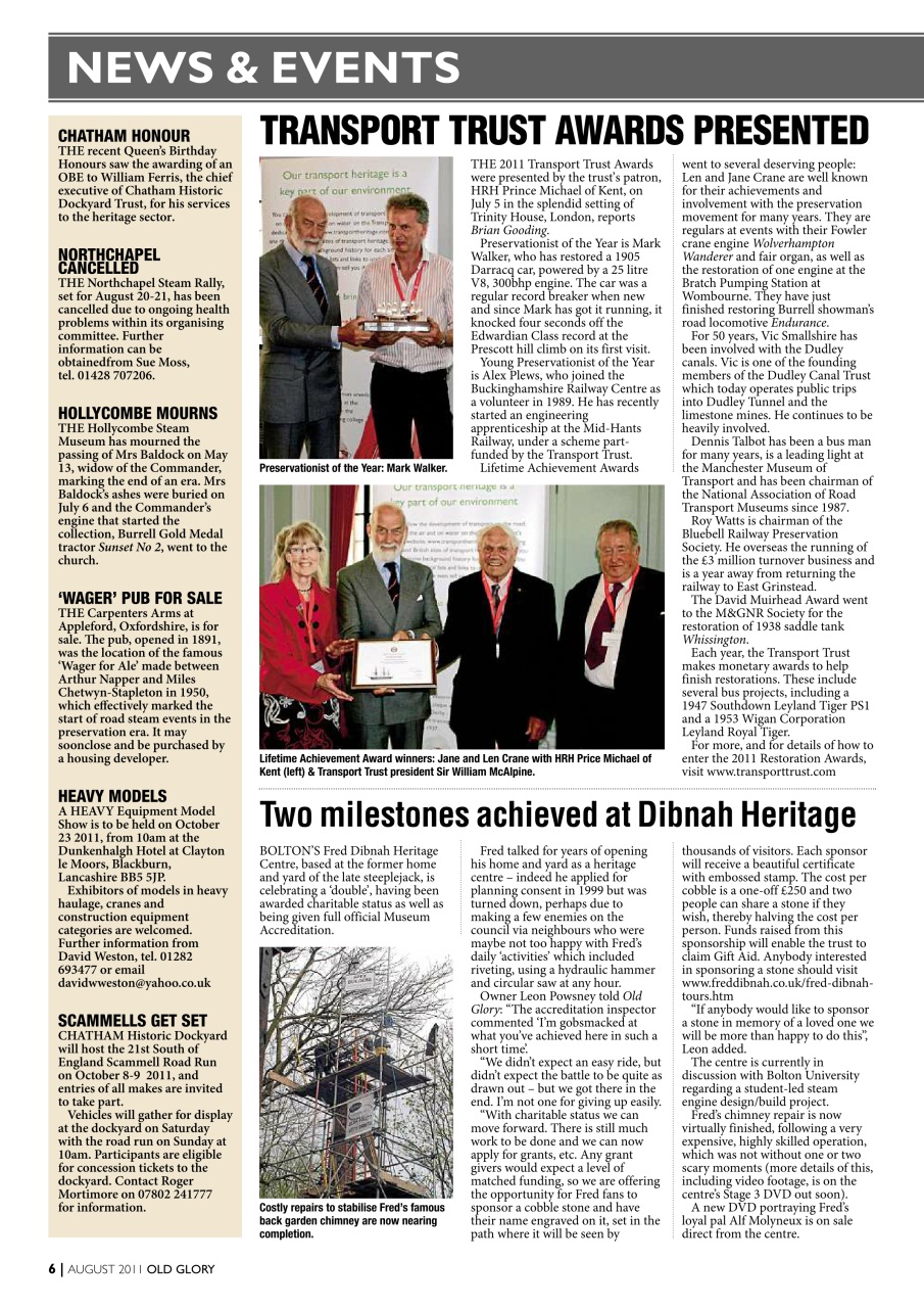 Old Glory Magazine Preview Pages