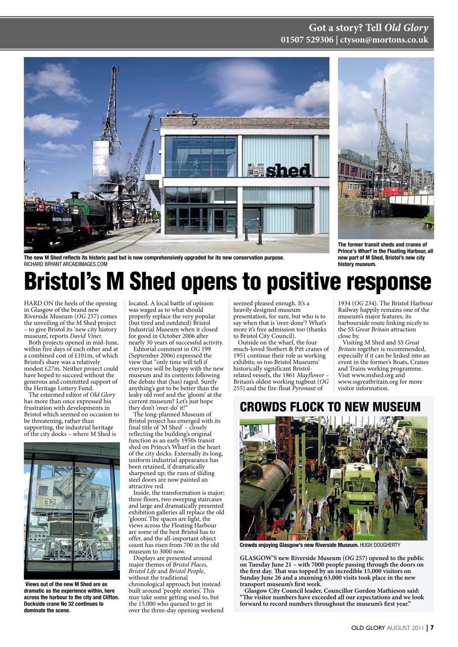 Old Glory Magazine Preview Pages