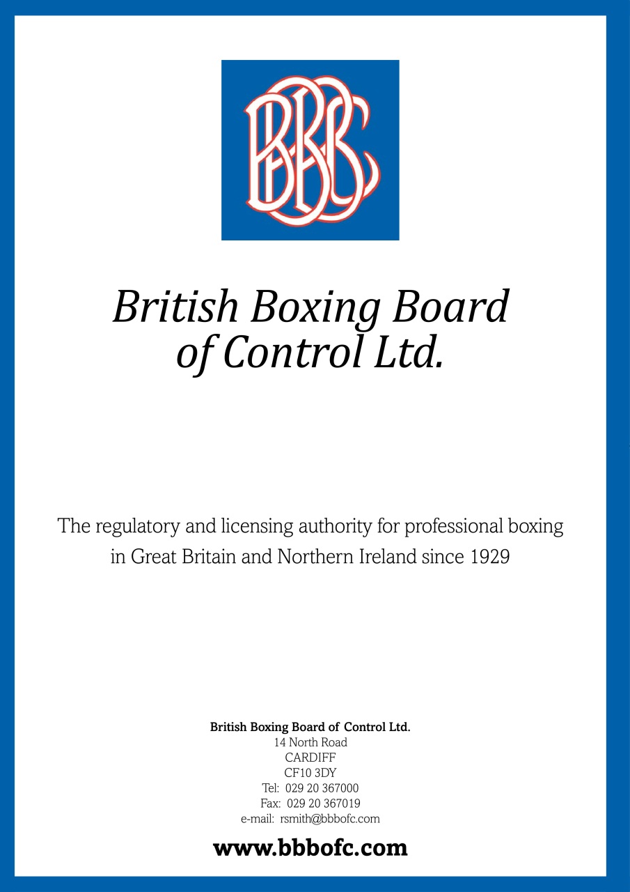 Boxing News Preview Pages