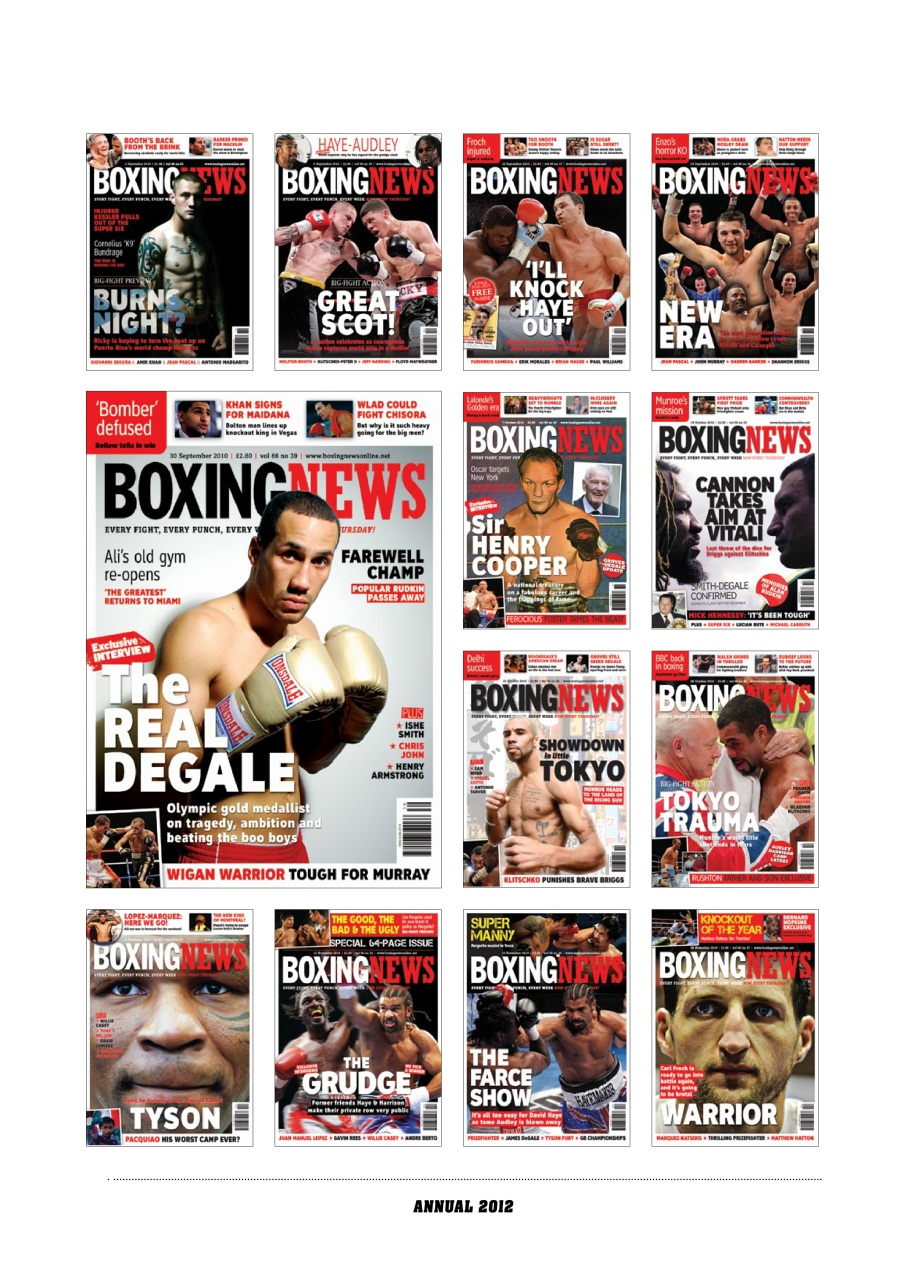 Boxing News Preview Pages