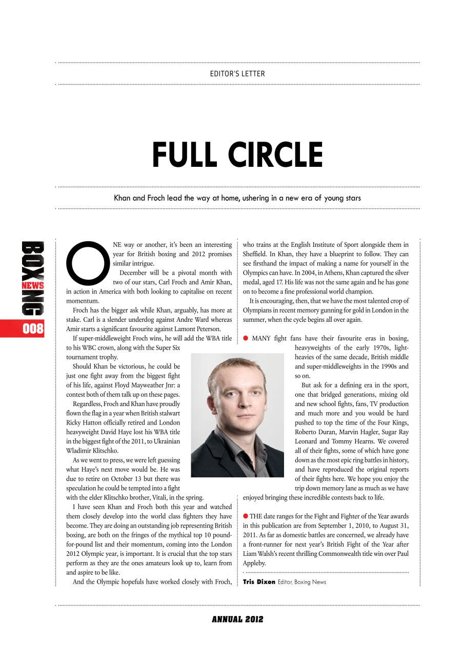 Boxing News Preview Pages