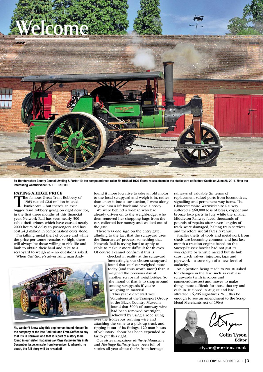 Old Glory Magazine Preview Pages