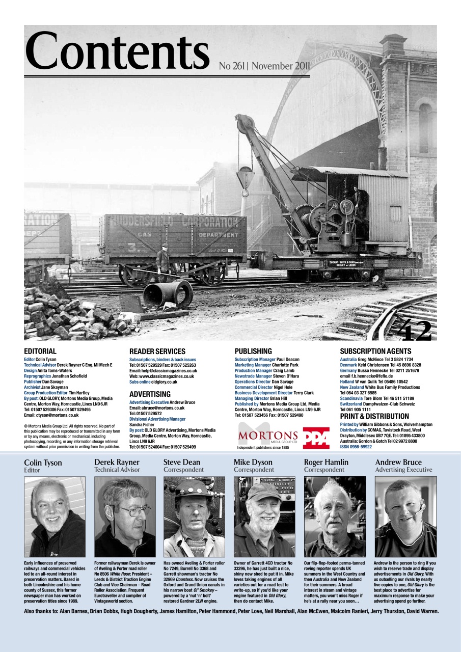 Old Glory Magazine Preview Pages