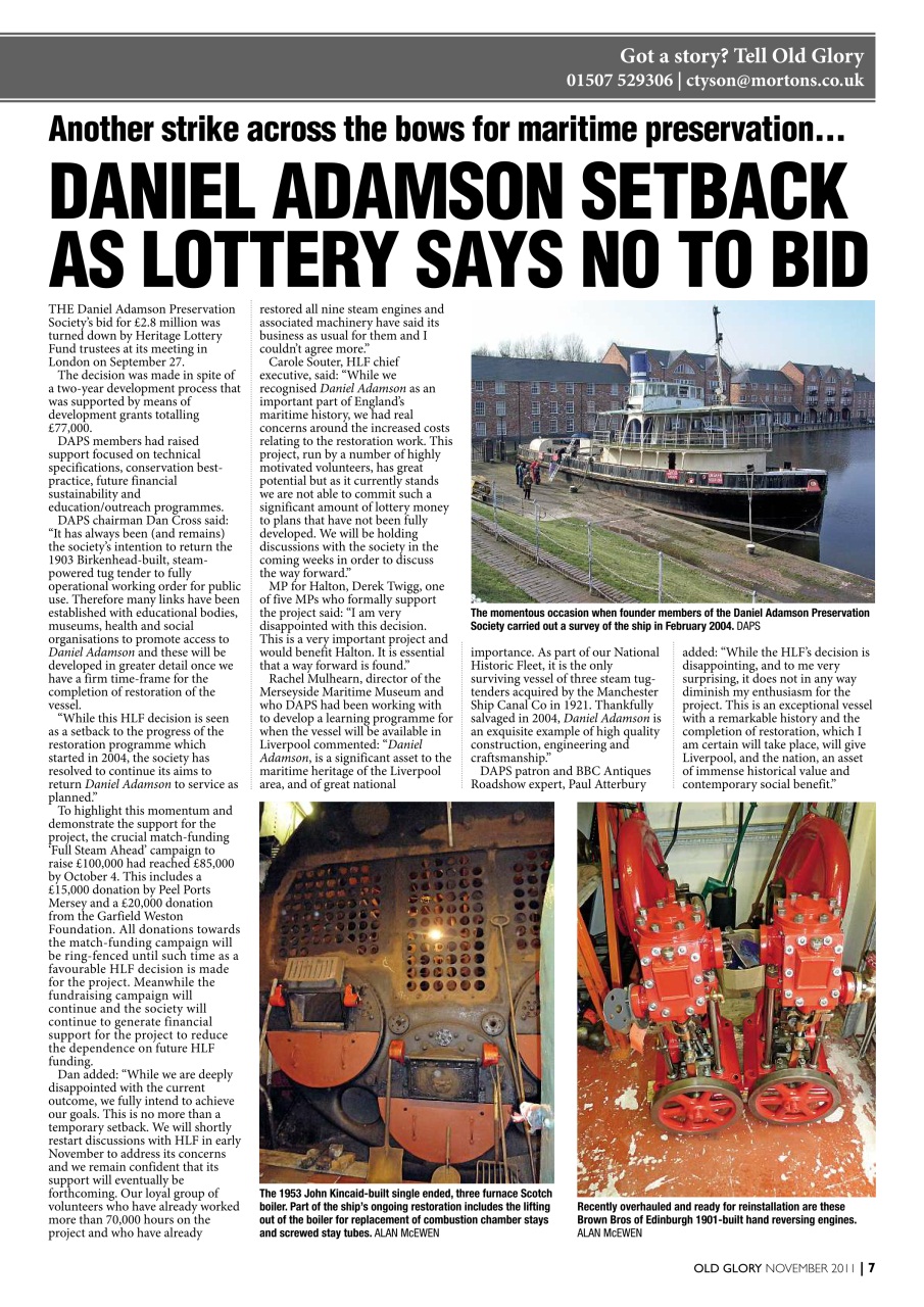 Old Glory Magazine Preview Pages