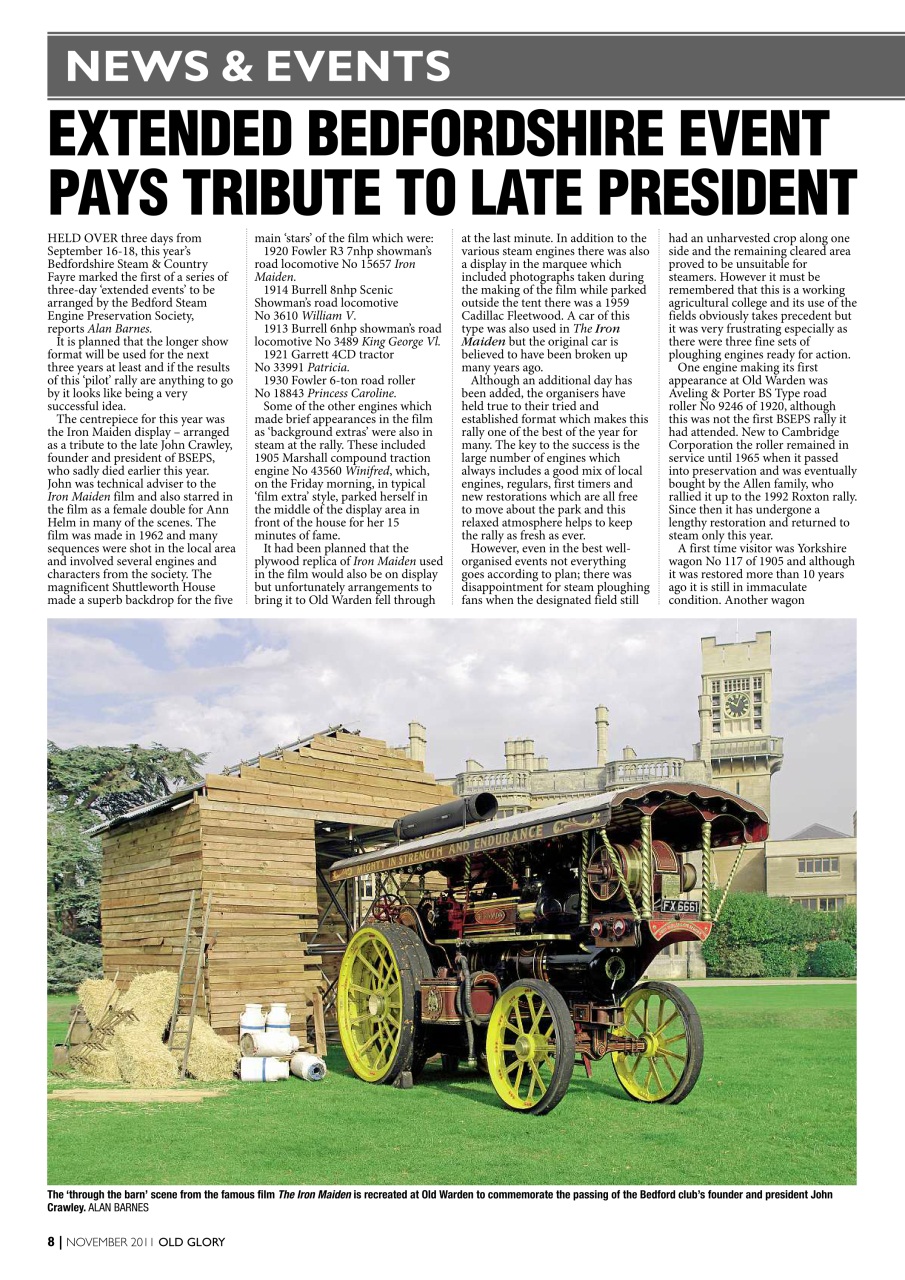 Old Glory Magazine Preview Pages