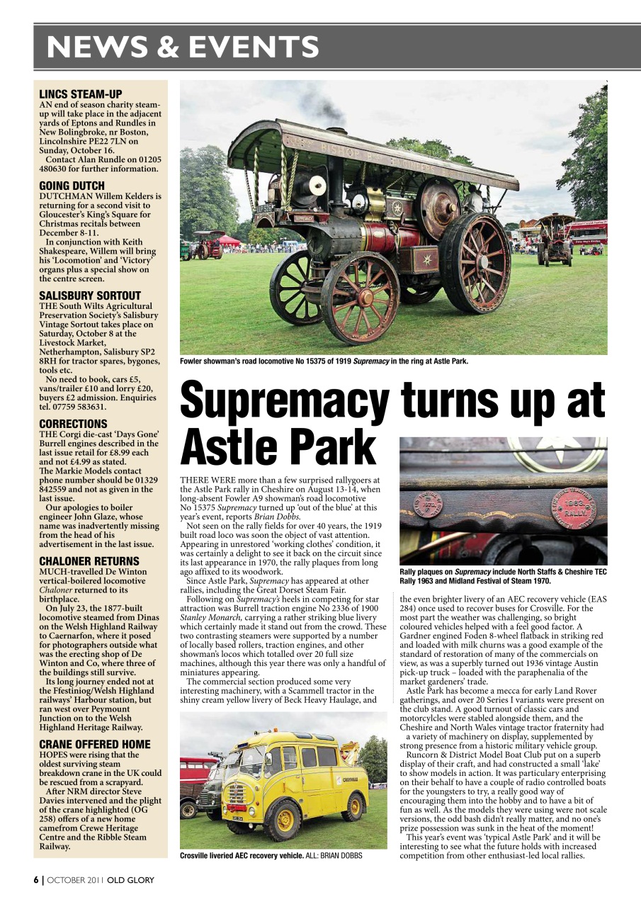 Old Glory Magazine Preview Pages