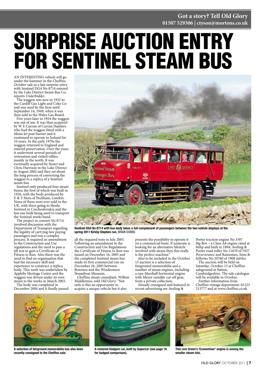 Old Glory Magazine Preview Pages