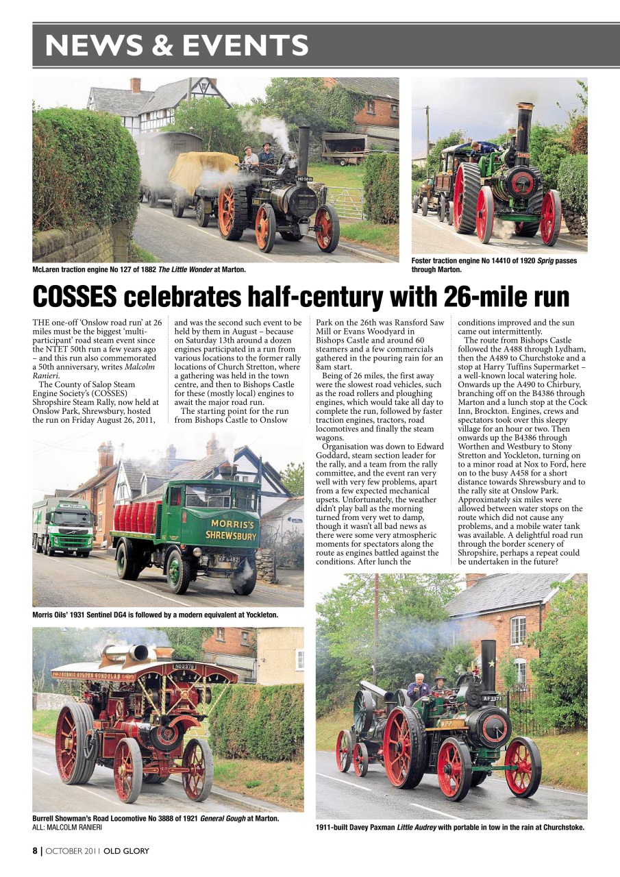 Old Glory Magazine Preview Pages