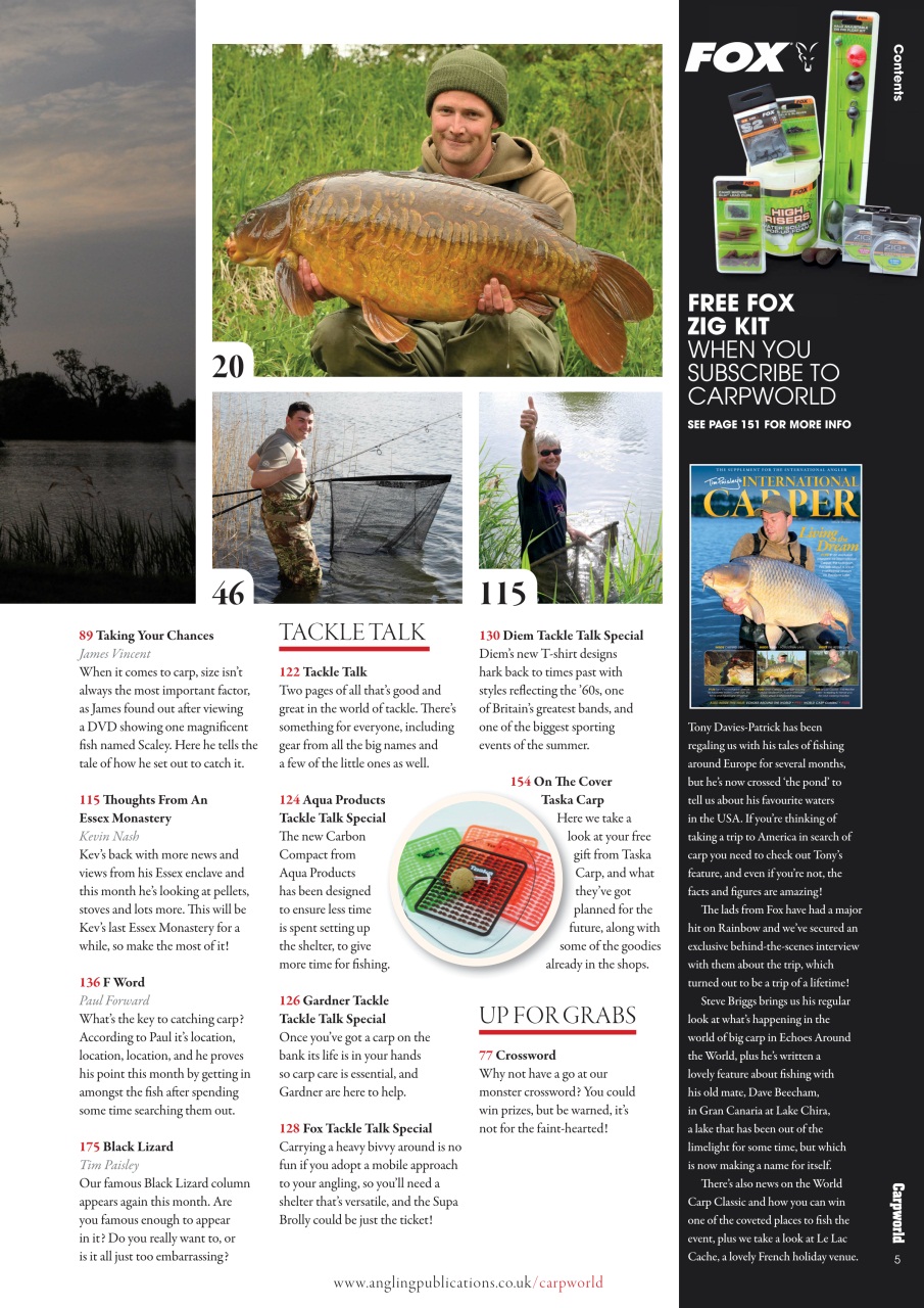 Carpworld Preview Pages