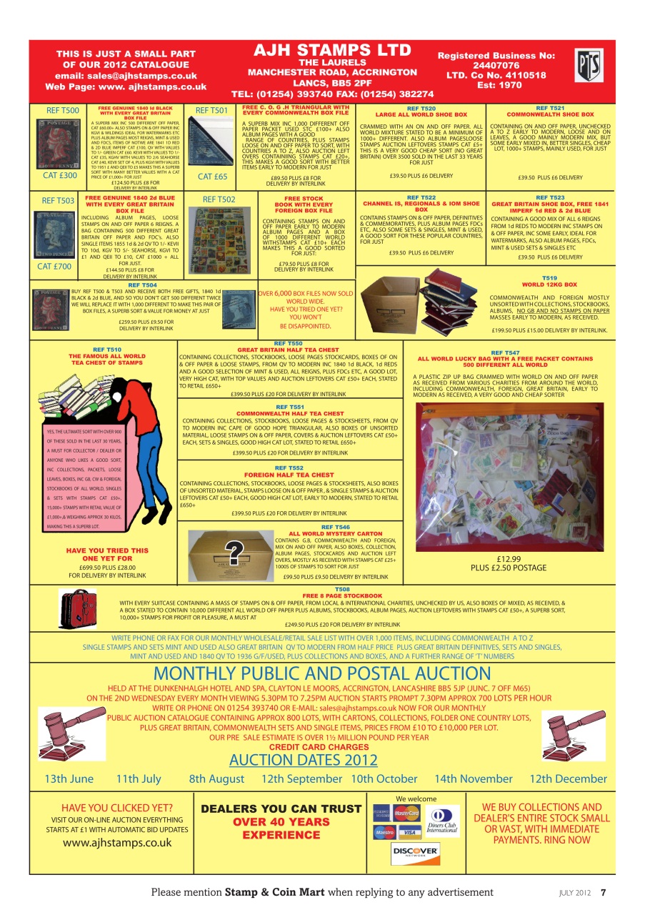 Stamp Collector Preview Pages