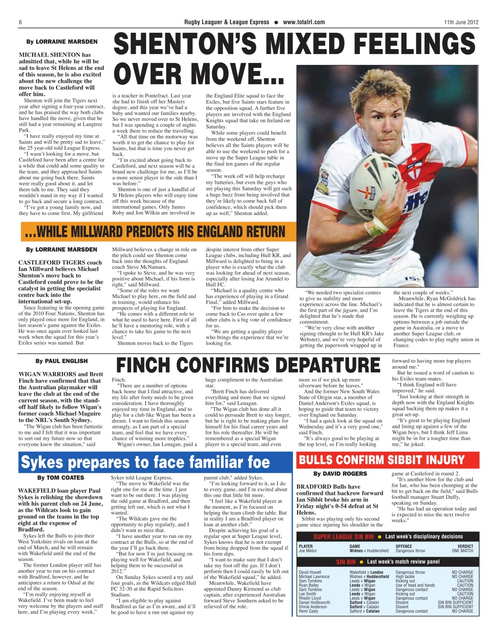 League Express Preview Pages