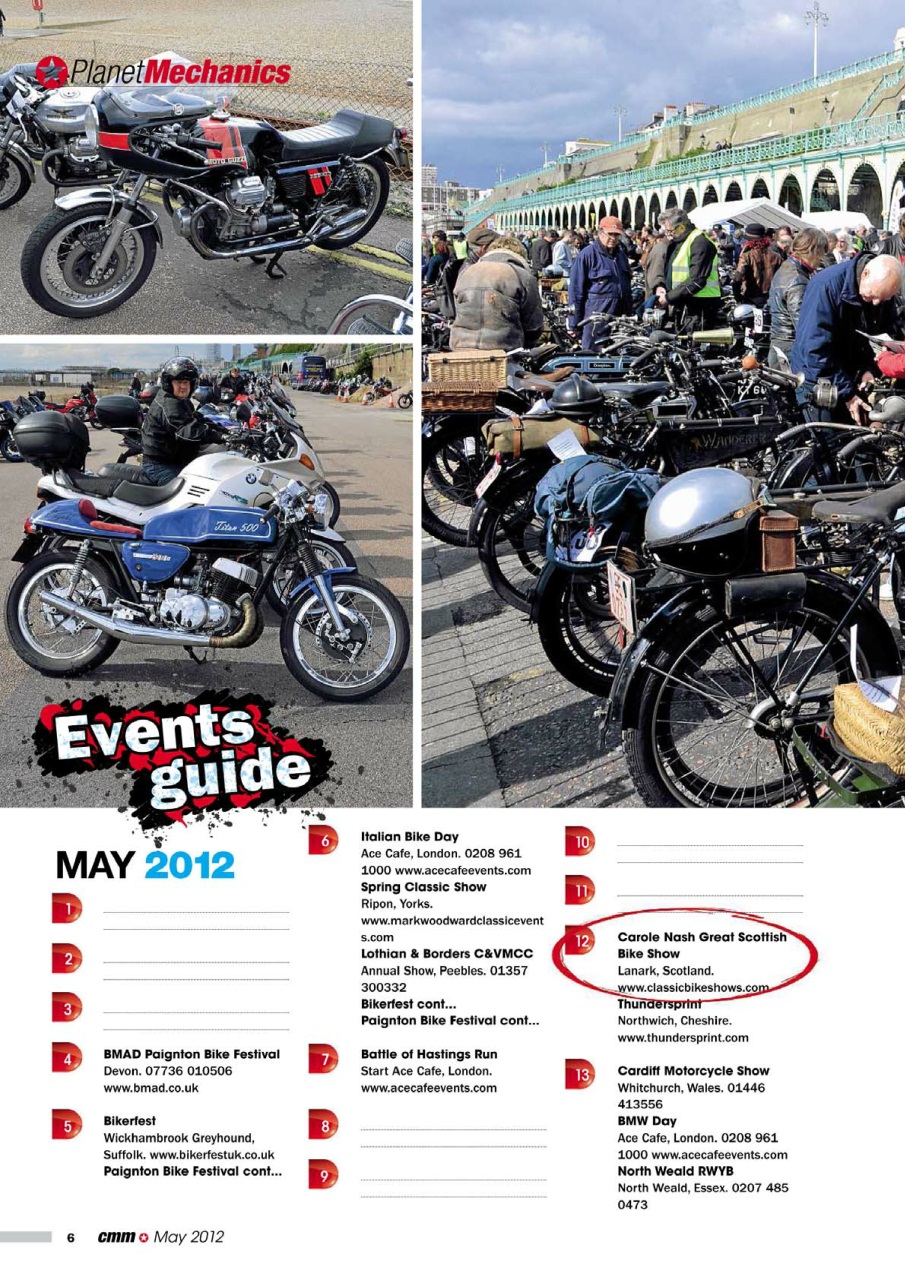 Classic Motorcycle Mechanics Preview Pages