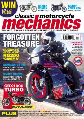 Classic Motorcycle Mechanics issue April 2012
