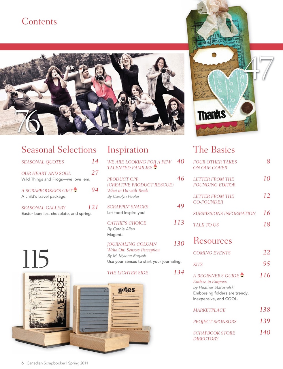 Creative Scrapbooker Preview Pages