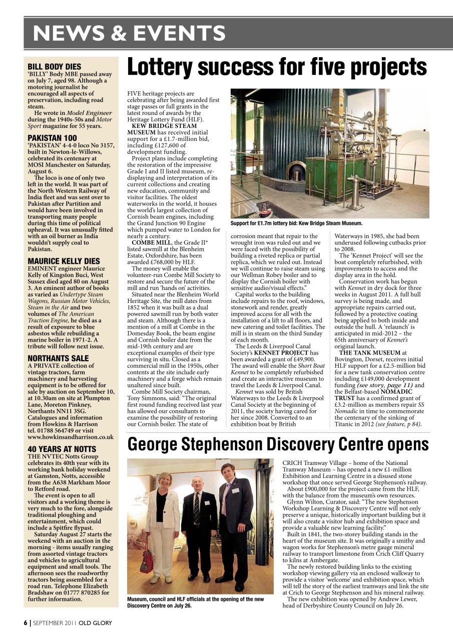 Old Glory Magazine Preview Pages