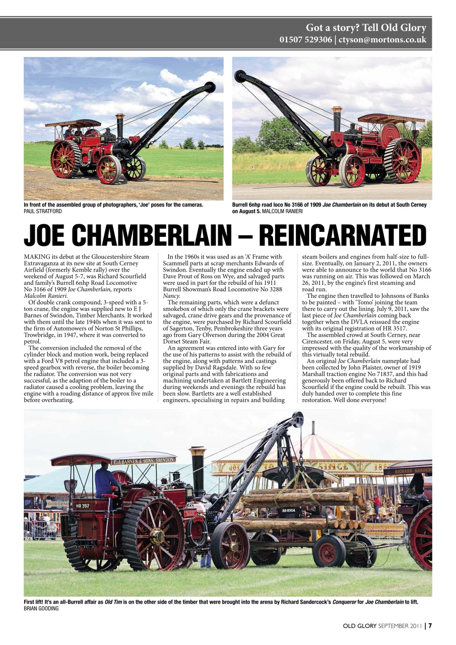 Old Glory Magazine Preview Pages