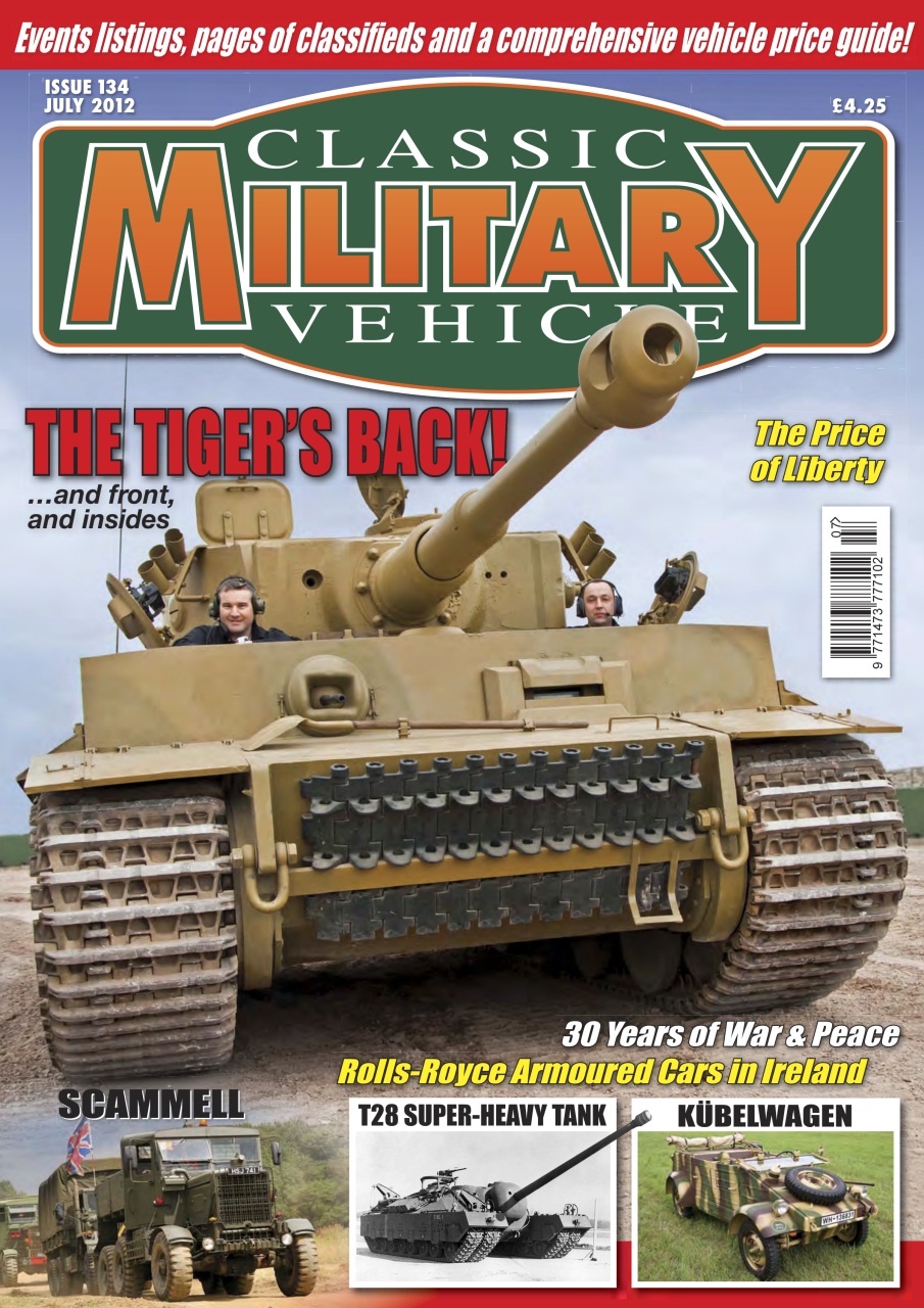 Classic Military Vehicle Preview Pages