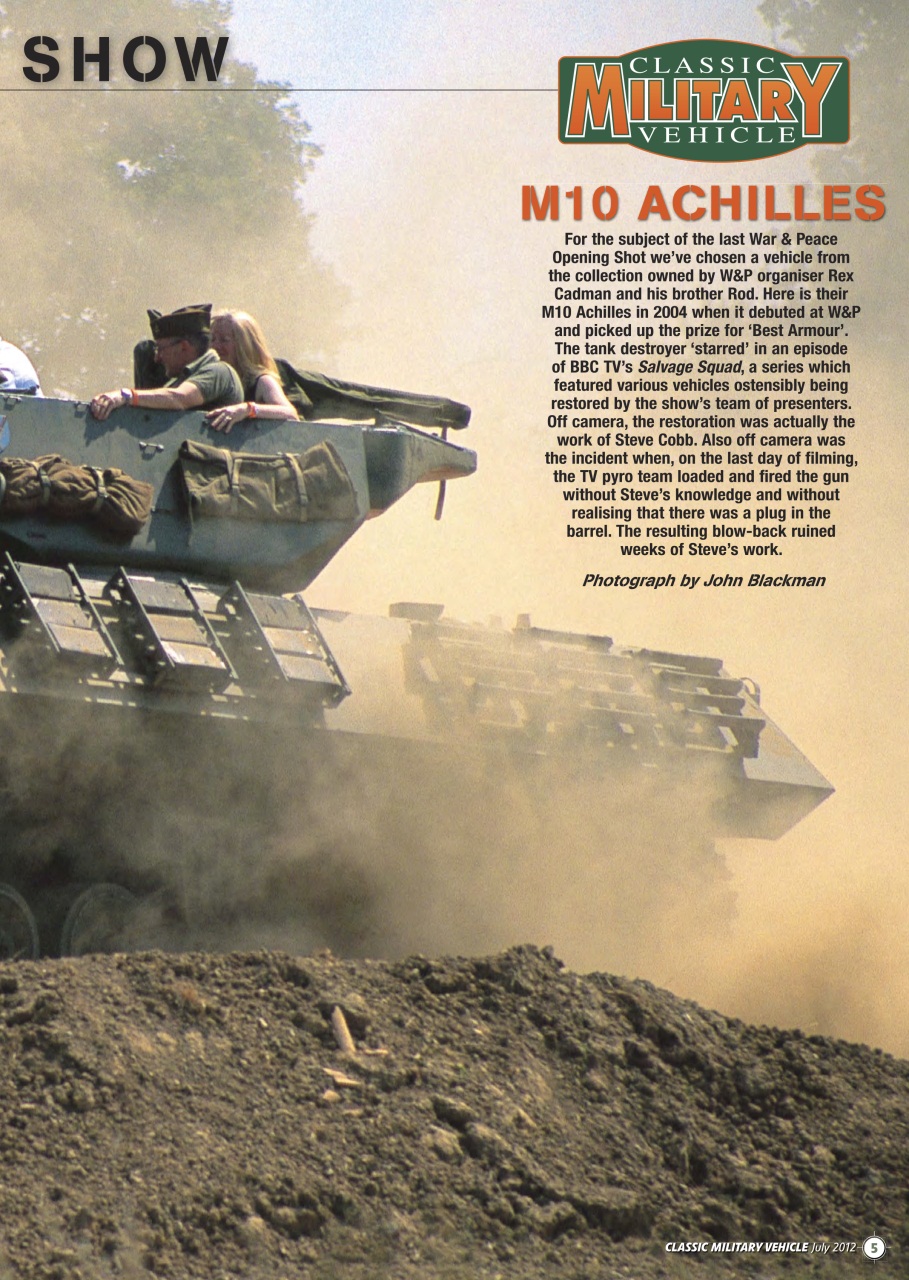 Classic Military Vehicle Preview Pages