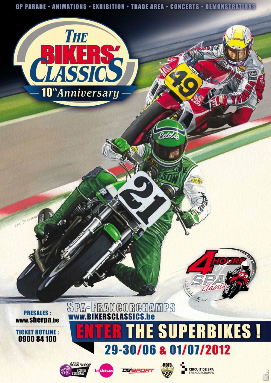 Classic Racer Preview Pages