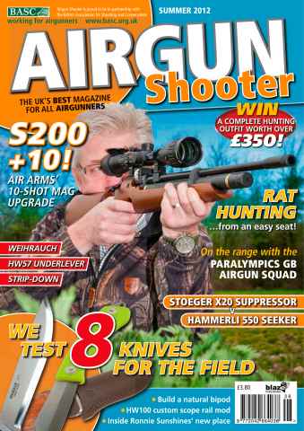 Airgun Shooter issue Summer 2012
