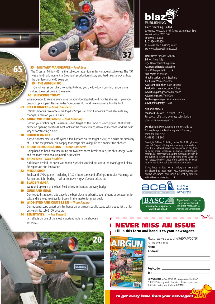 Airgun Shooter Preview Pages