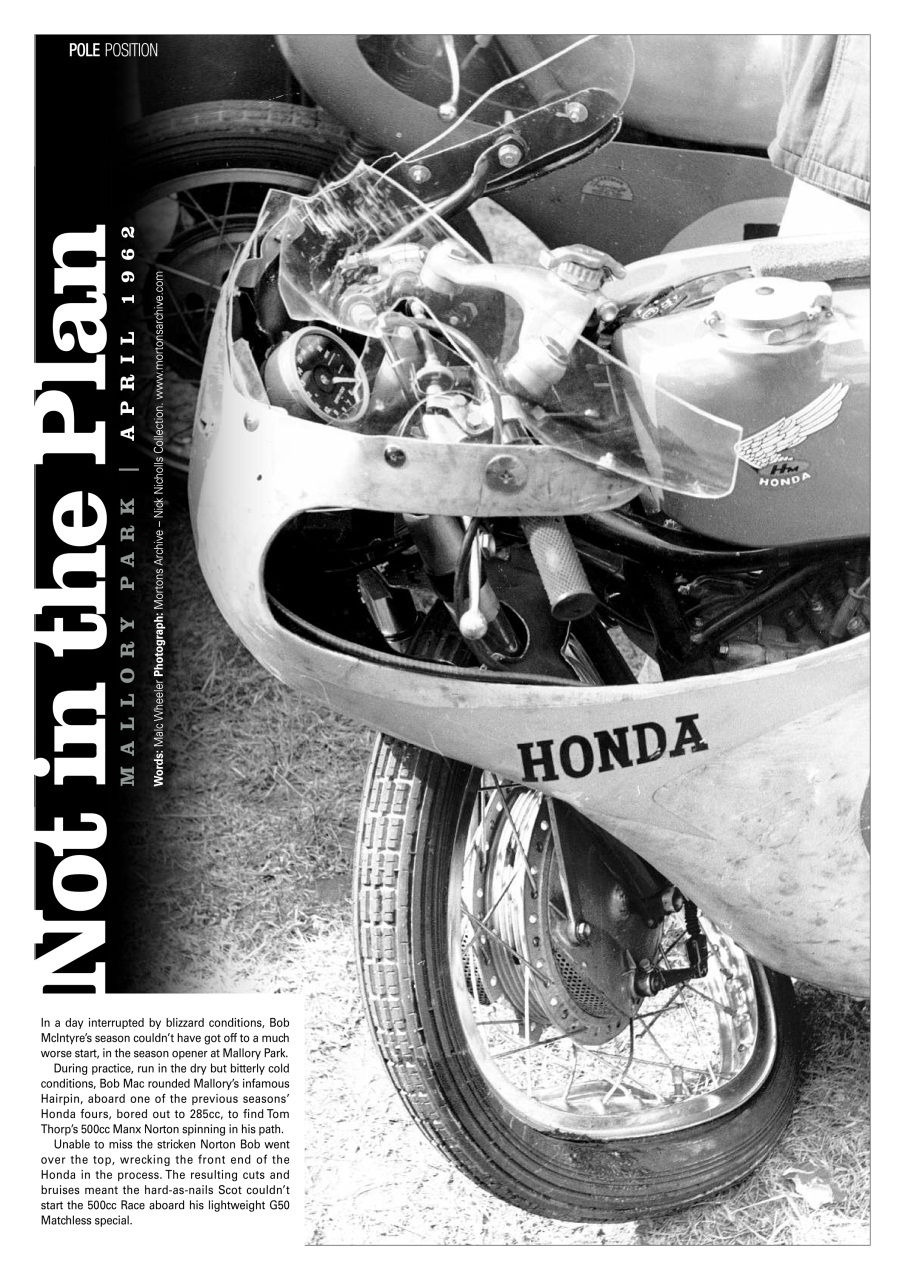 Classic Racer Preview Pages