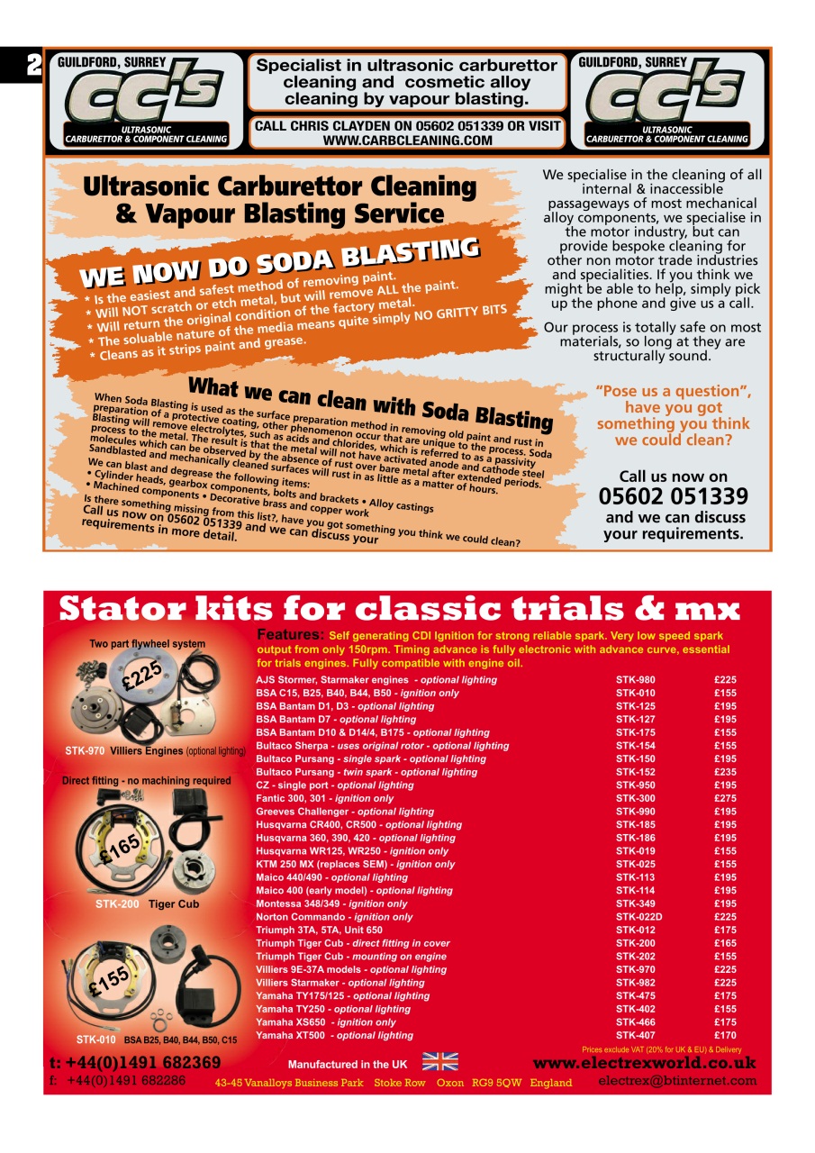 Classic Dirt Bike Preview Pages