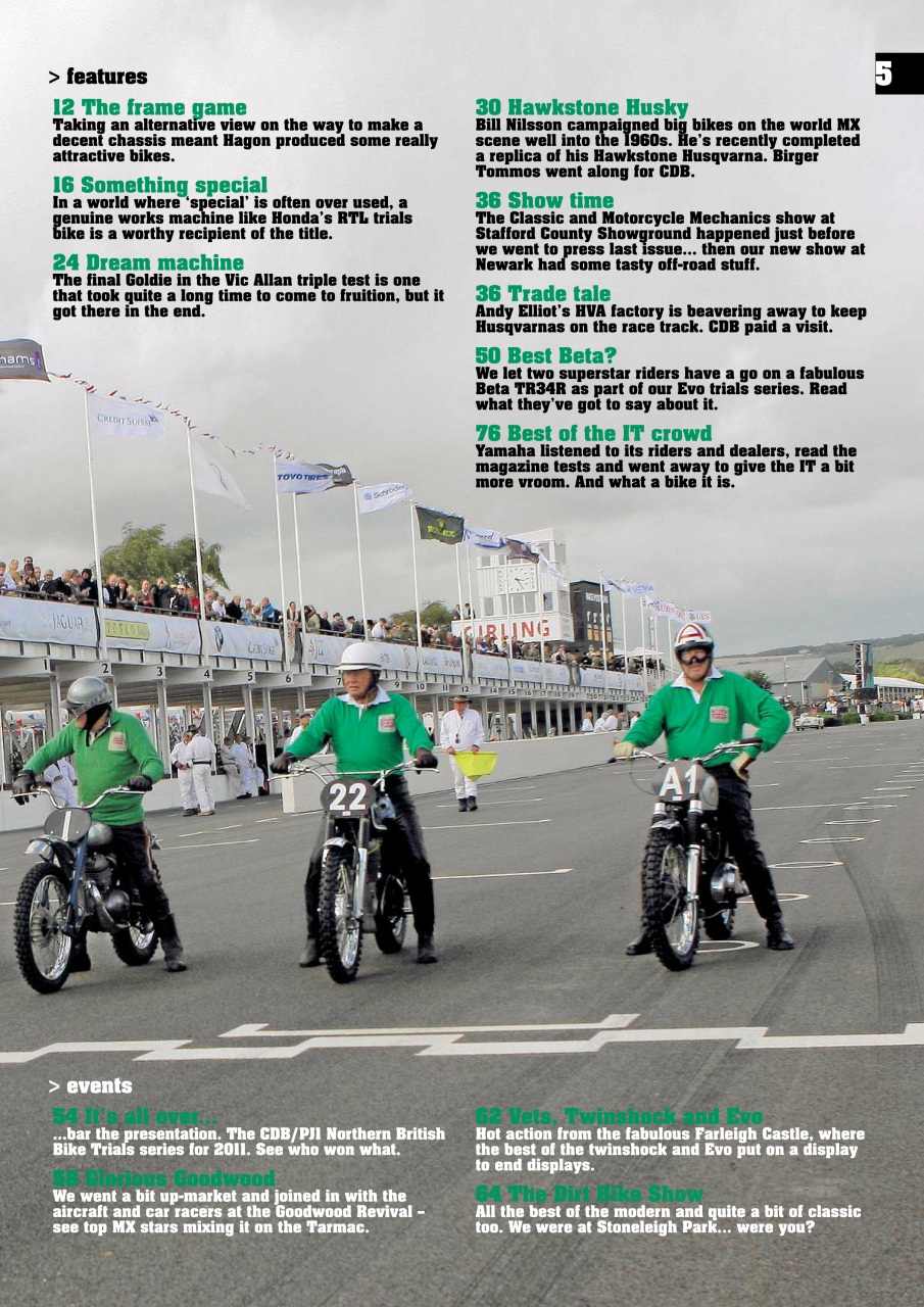 Classic Dirt Bike Preview Pages