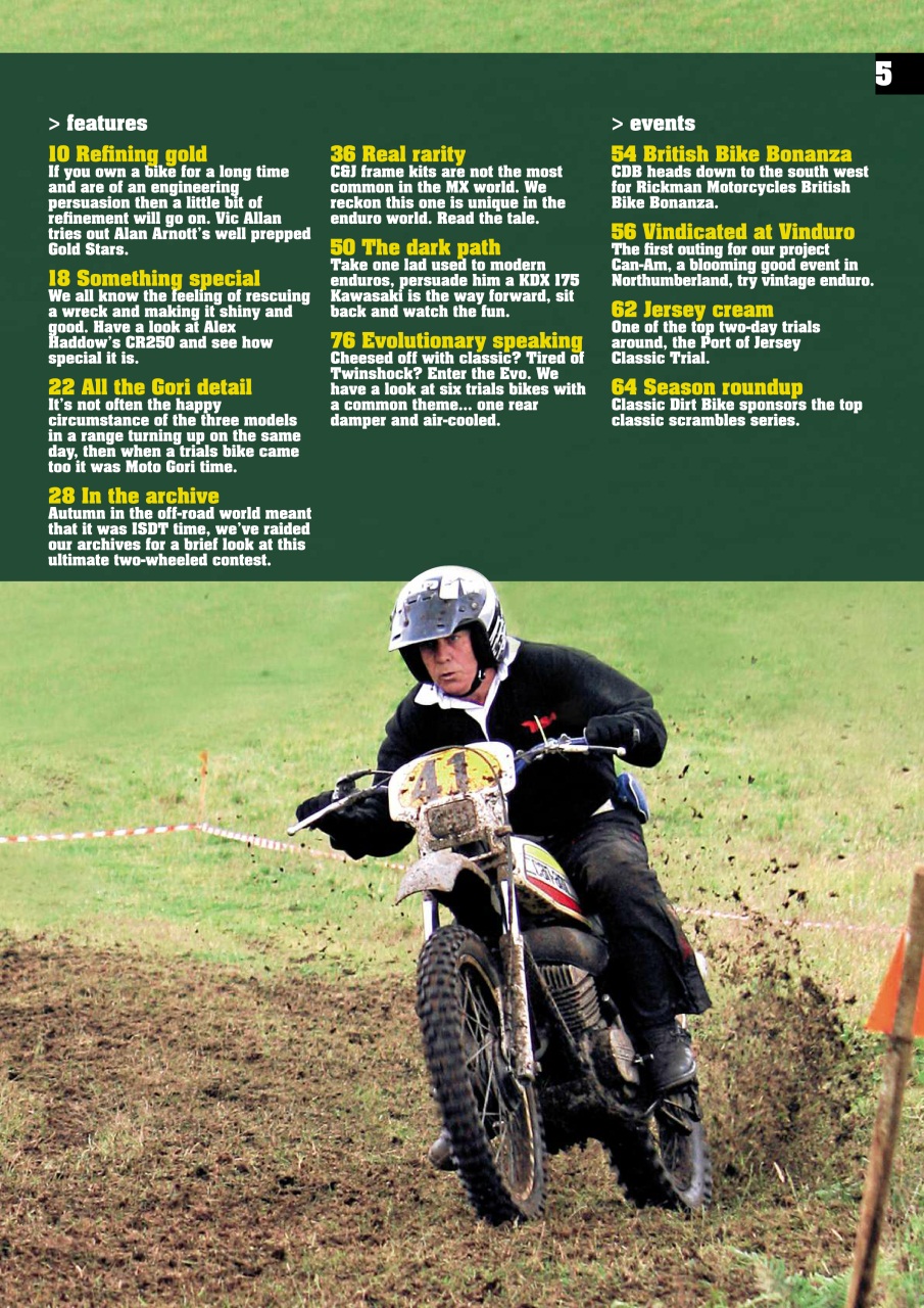 Classic Dirt Bike Preview Pages
