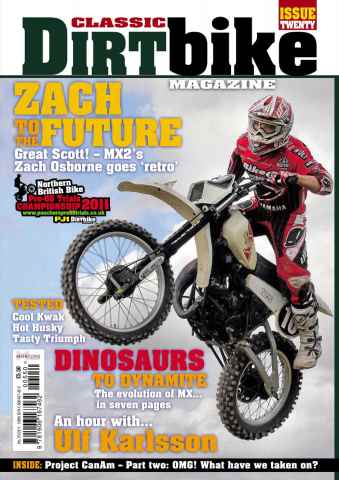 Classic Dirt Bike issue Classic Dirt Bike Issue #20