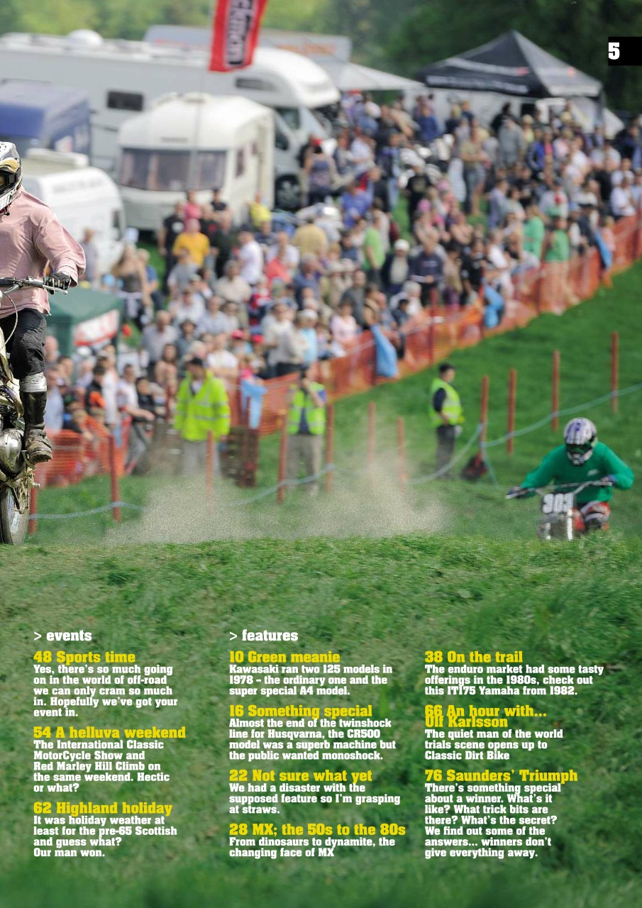 Classic Dirt Bike Preview Pages