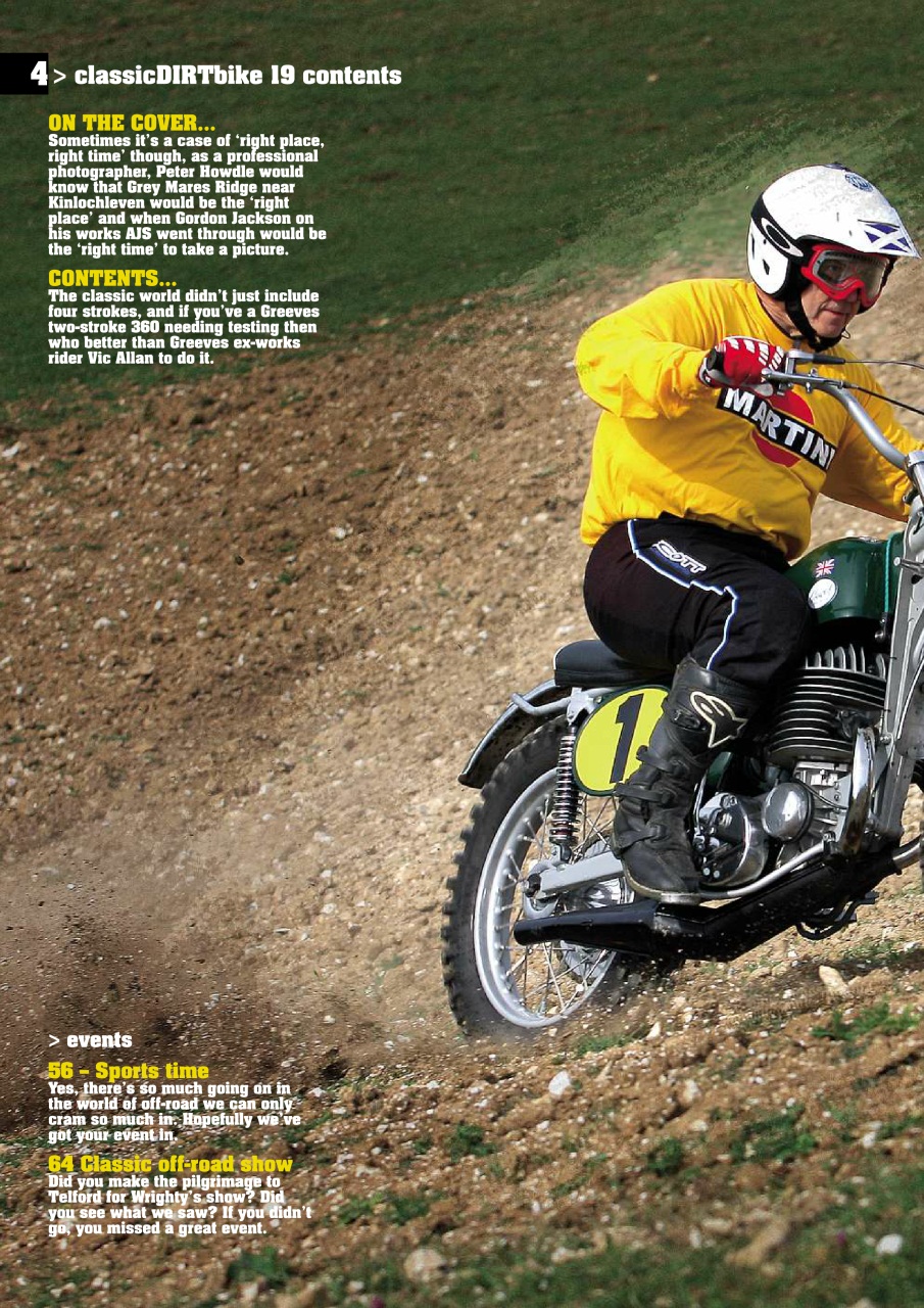 Classic Dirt Bike Preview Pages