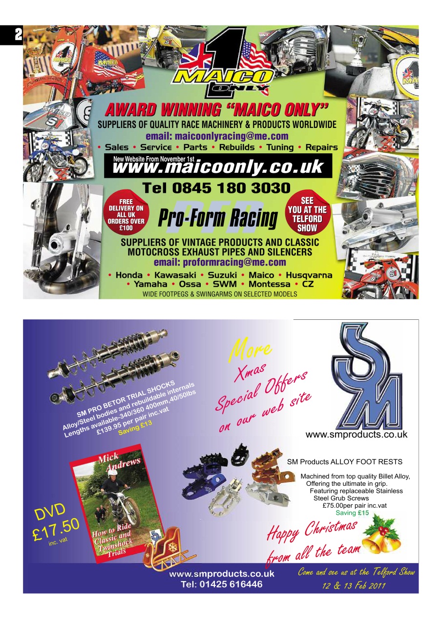 Classic Dirt Bike Preview Pages