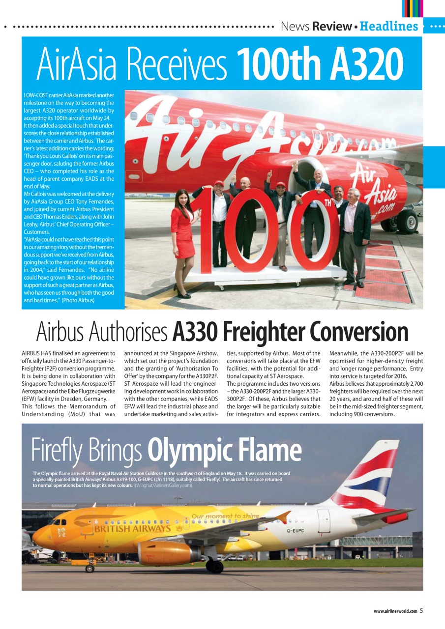 Airliner World Preview Pages