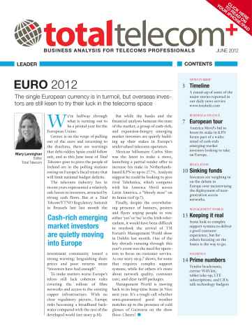 Total Telecom issue June 2012