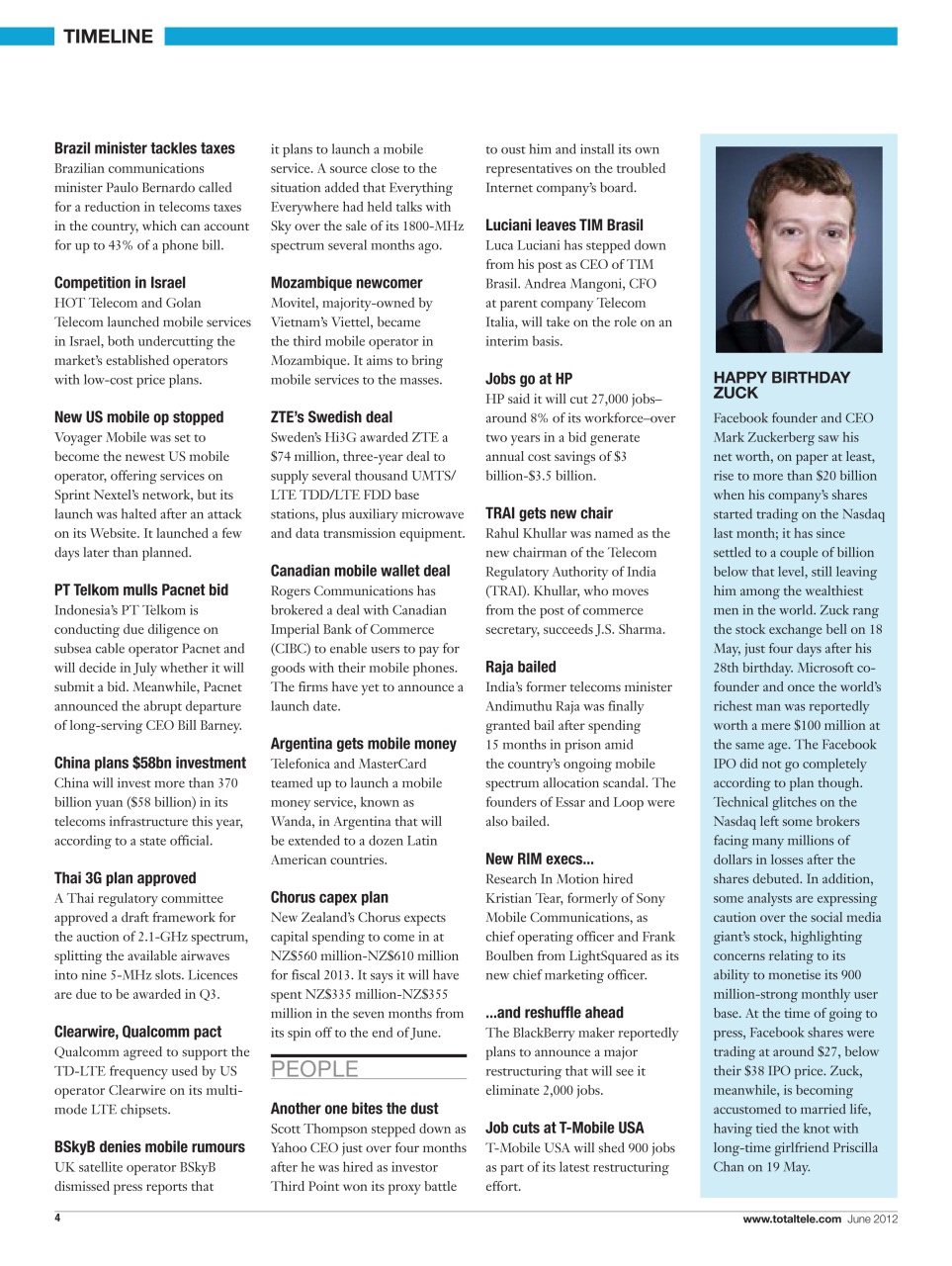 Total Telecom Preview Pages