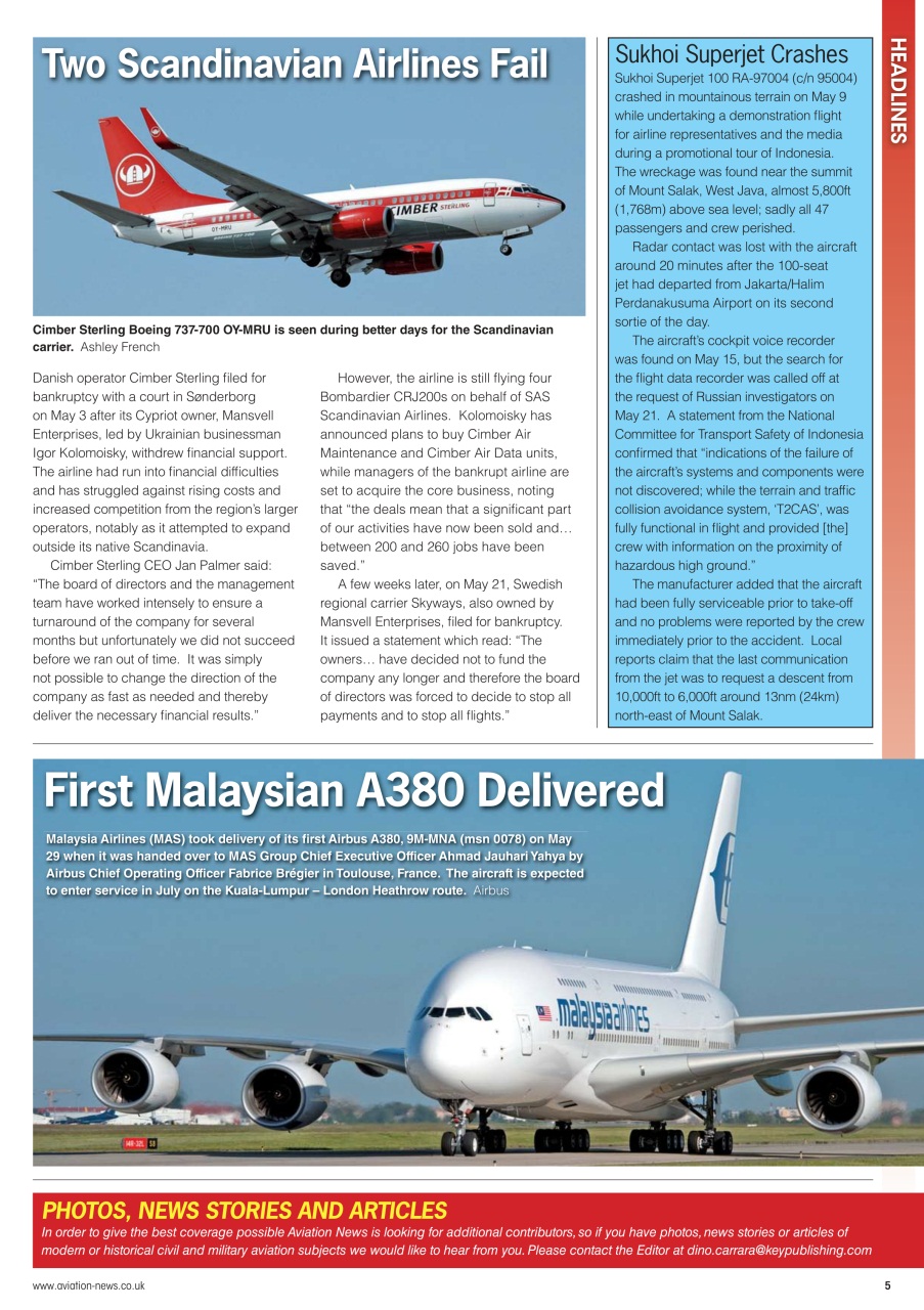 Aviation News Preview Pages
