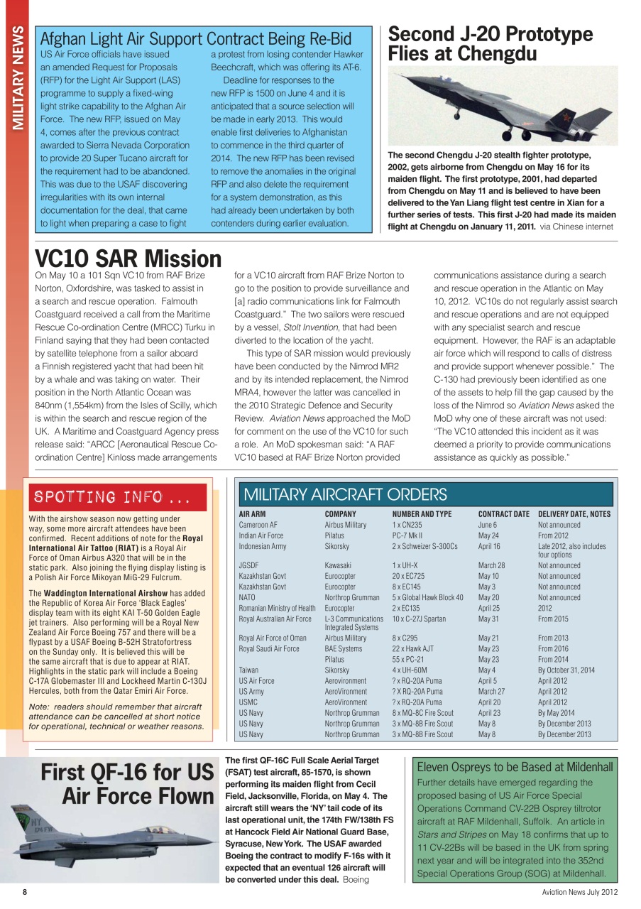 Aviation News Preview Pages