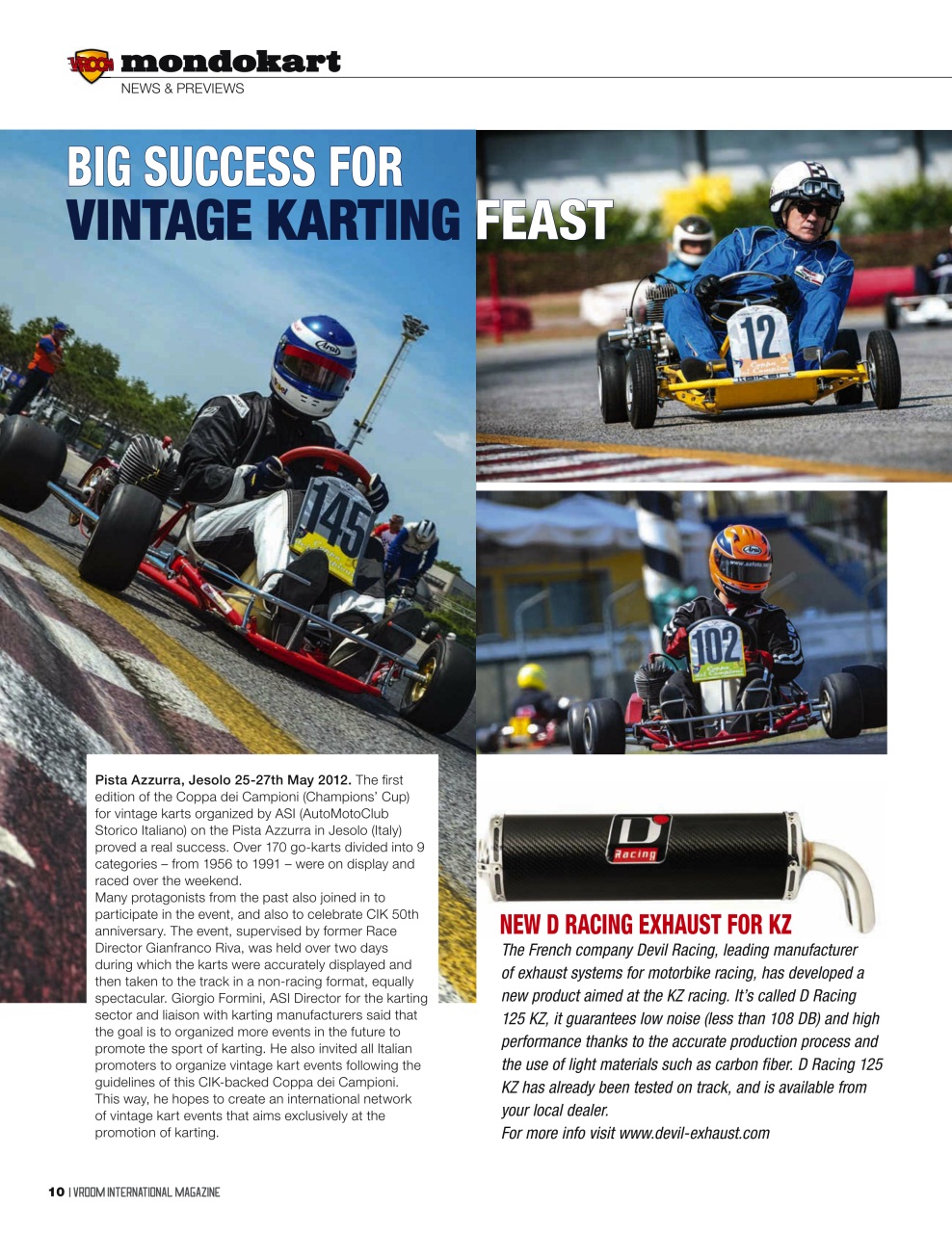 Vroom International Preview Pages