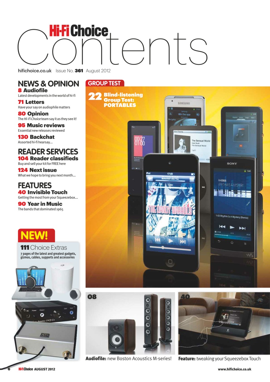 Hi-Fi Choice Preview Pages
