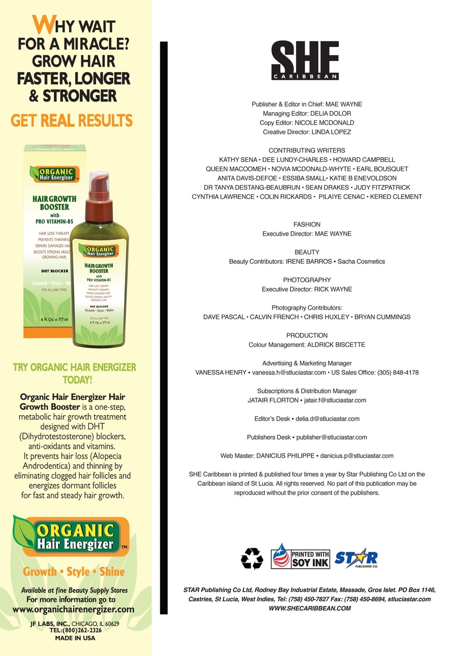 She Caribbean Preview Pages