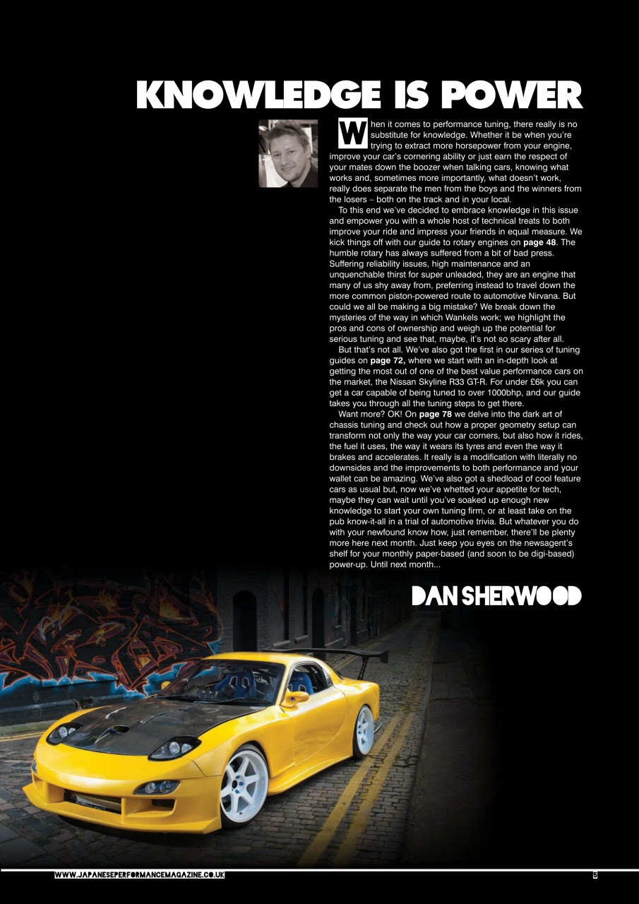 Japanese Performance Preview Pages