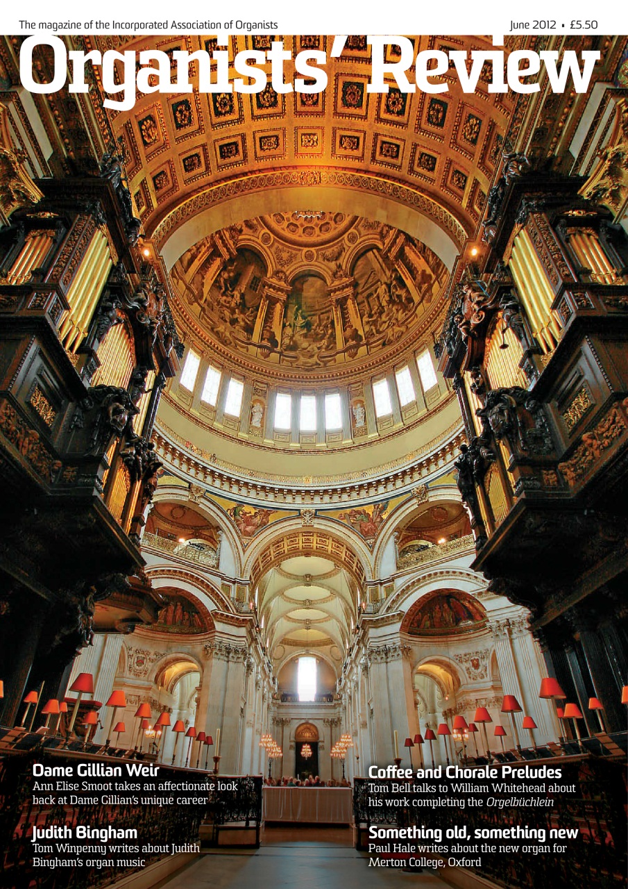 Organists' Review Preview Pages