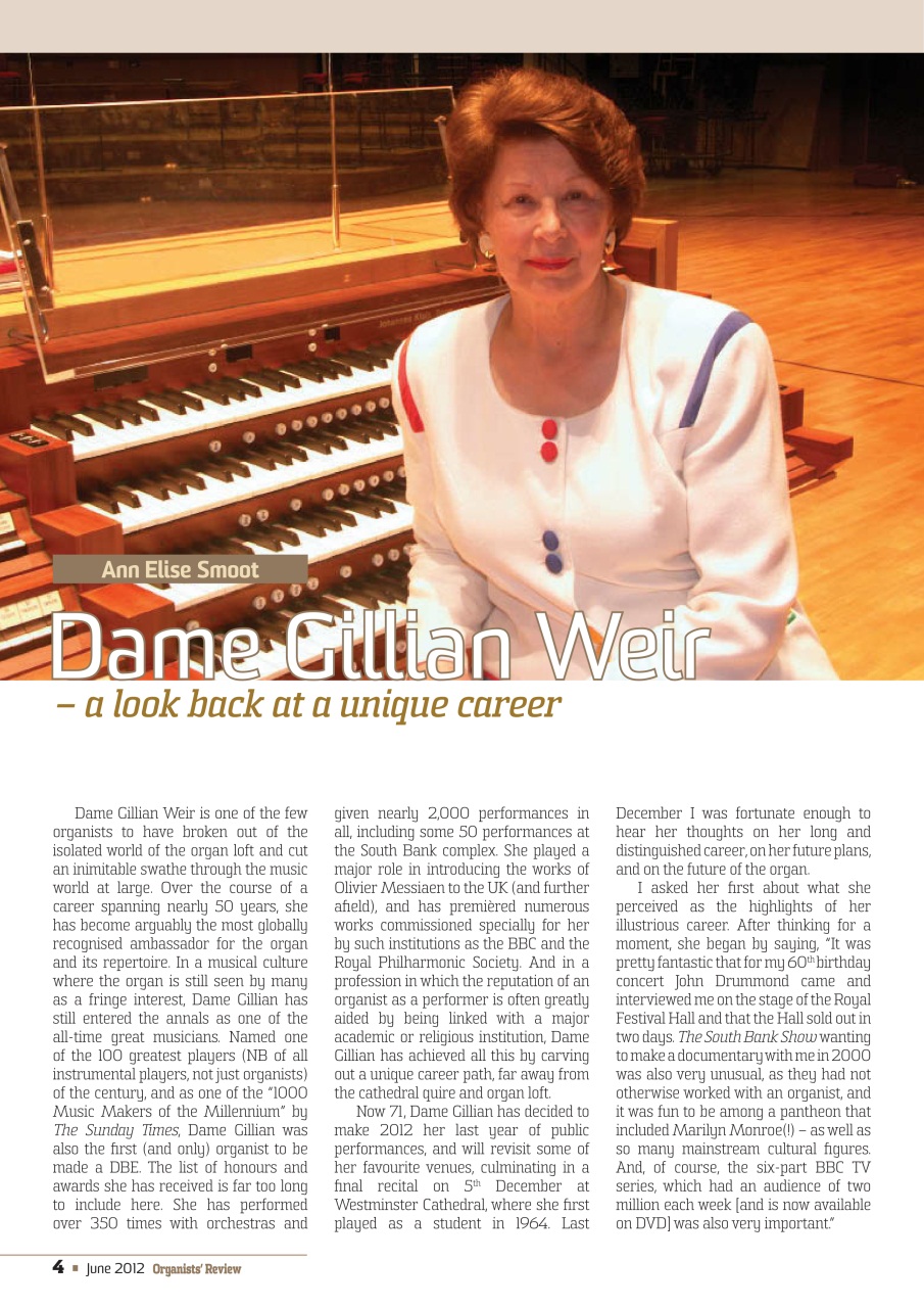 Organists' Review Preview Pages
