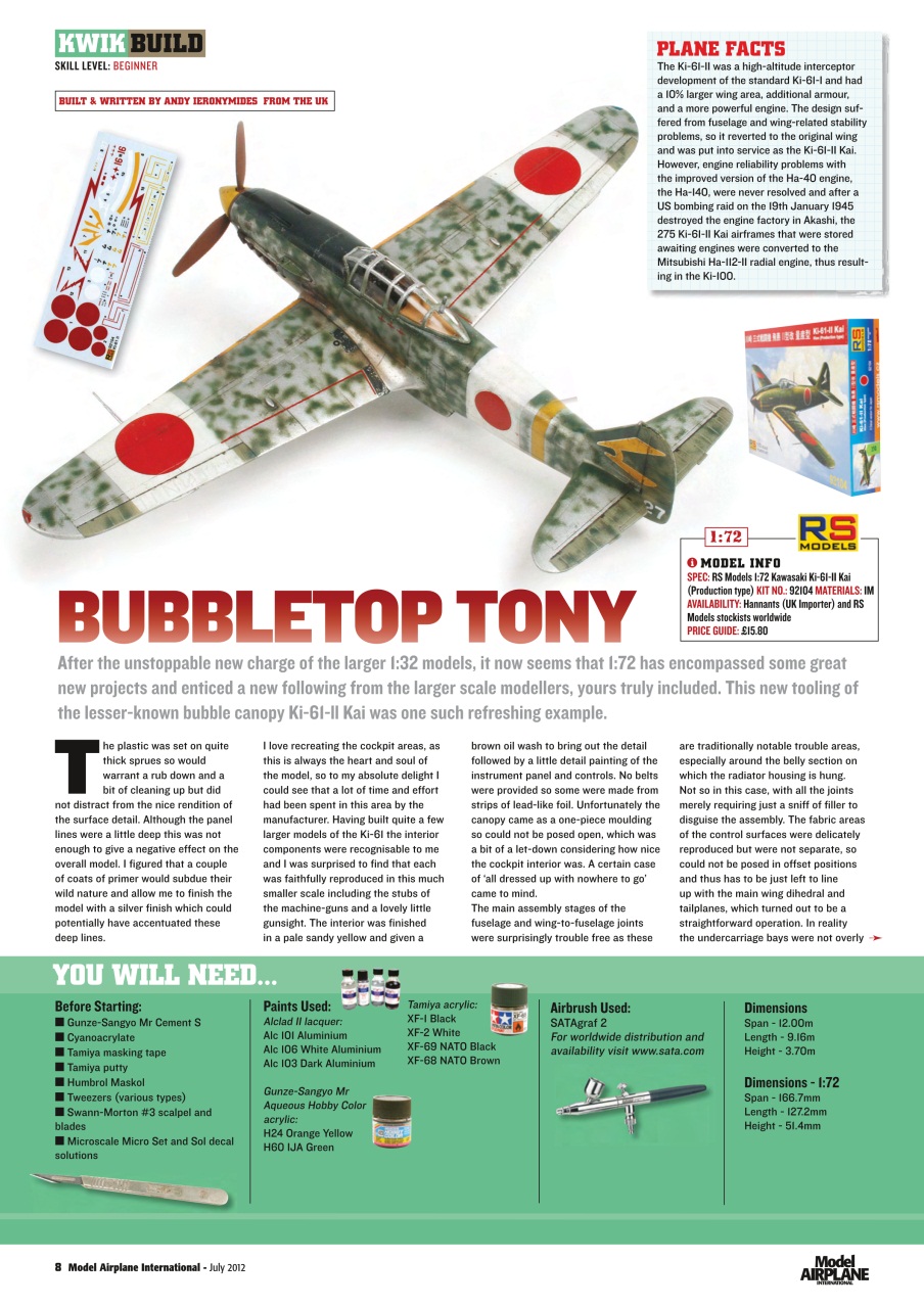 Model Airplane International Preview Pages