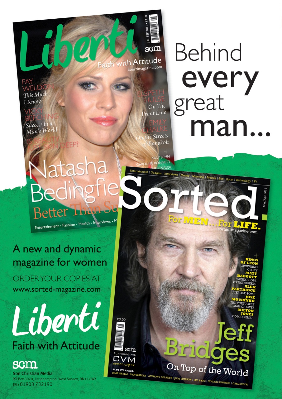 Sorted Magazine – The men's mag with morals Preview Pages