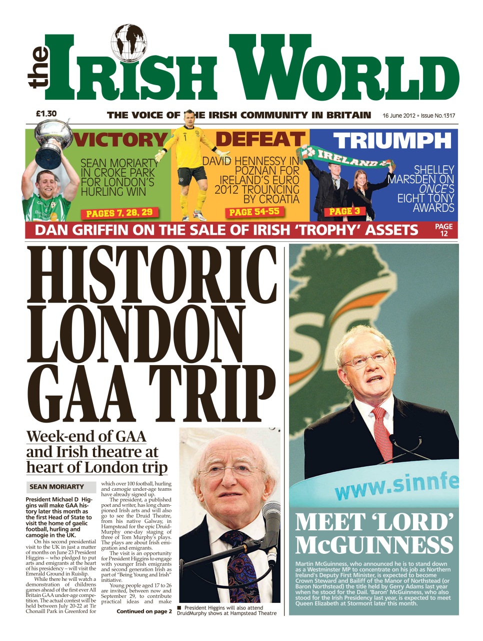 Irish World Preview Pages